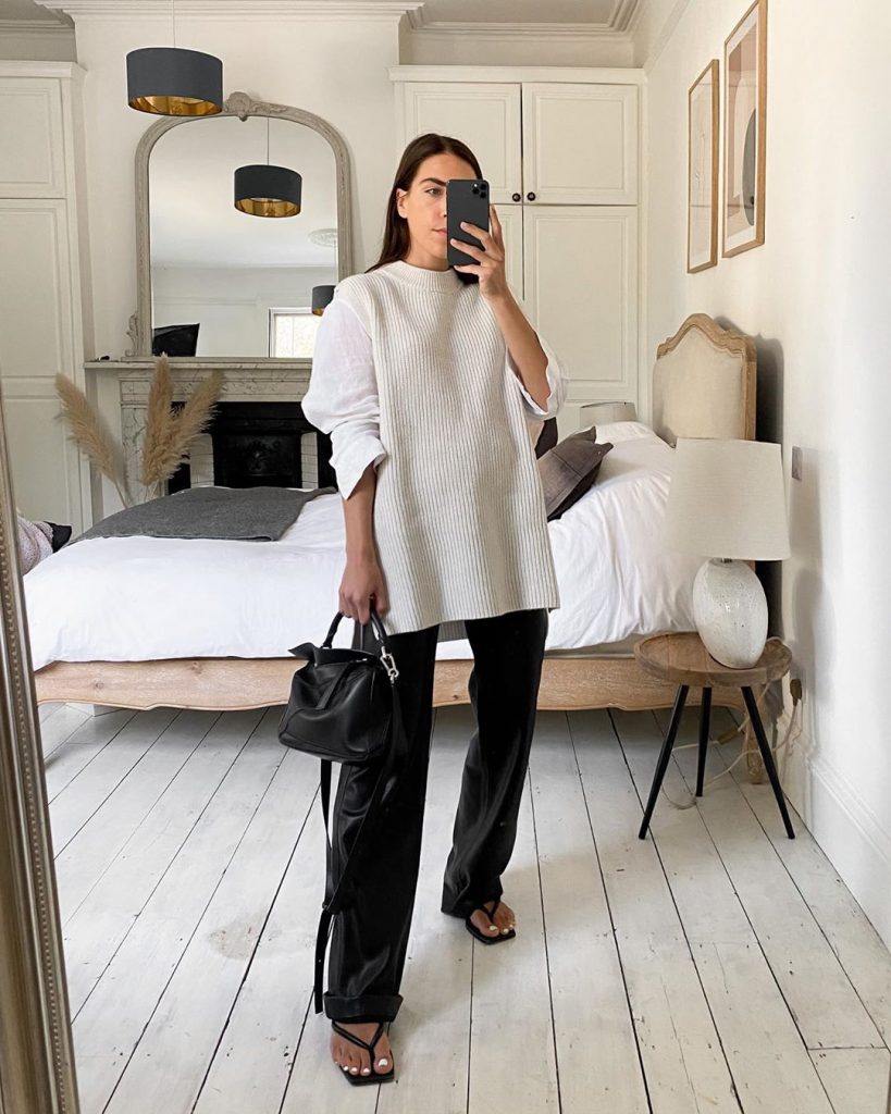 vesta din tricot tendinte toamna 2020